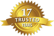 17 Years Trust Seal